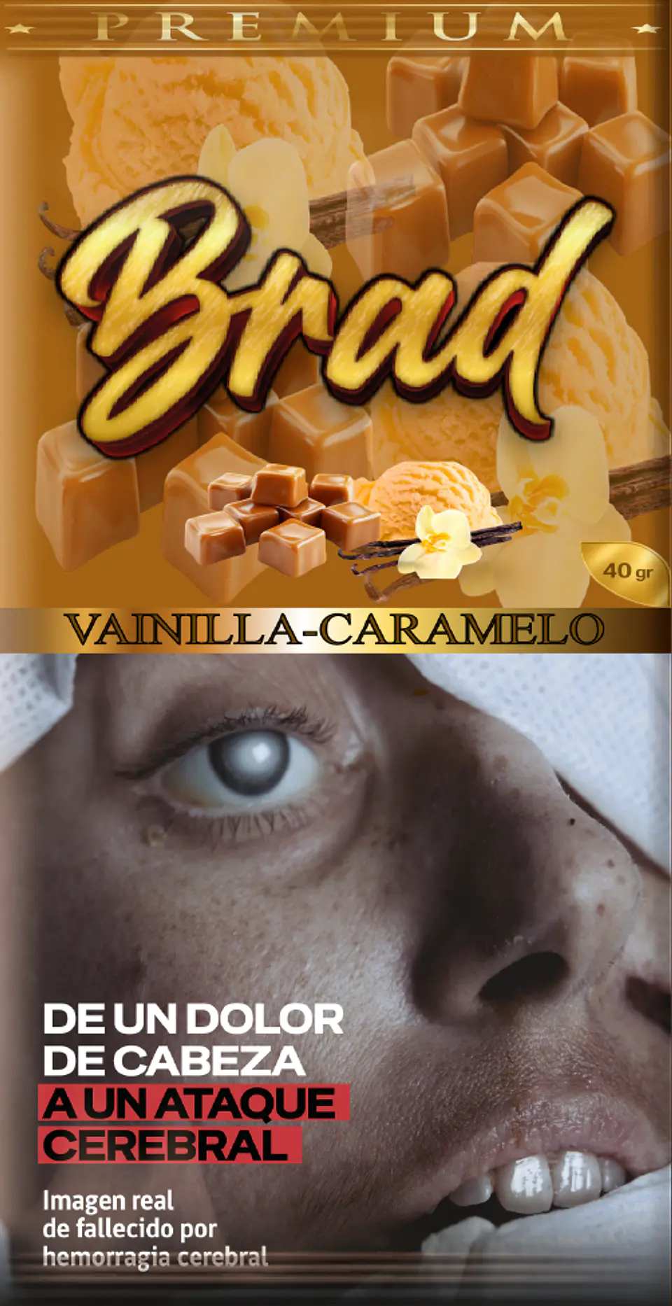 Tabaco BRAD 40g Sabores 23