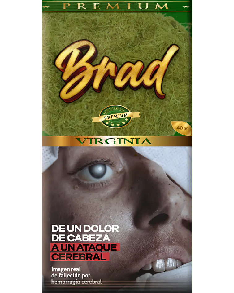 Tabaco BRAD 40g Sabores