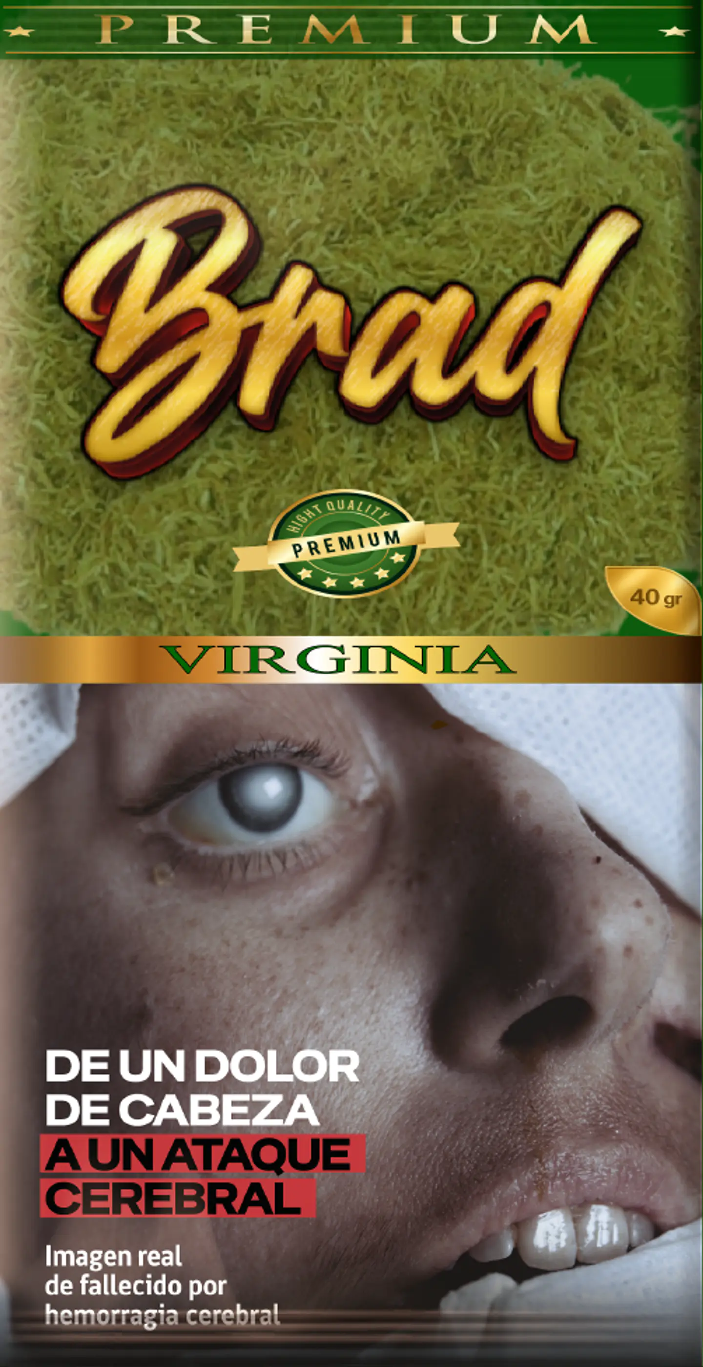 Tabaco BRAD 40g Sabores 24
