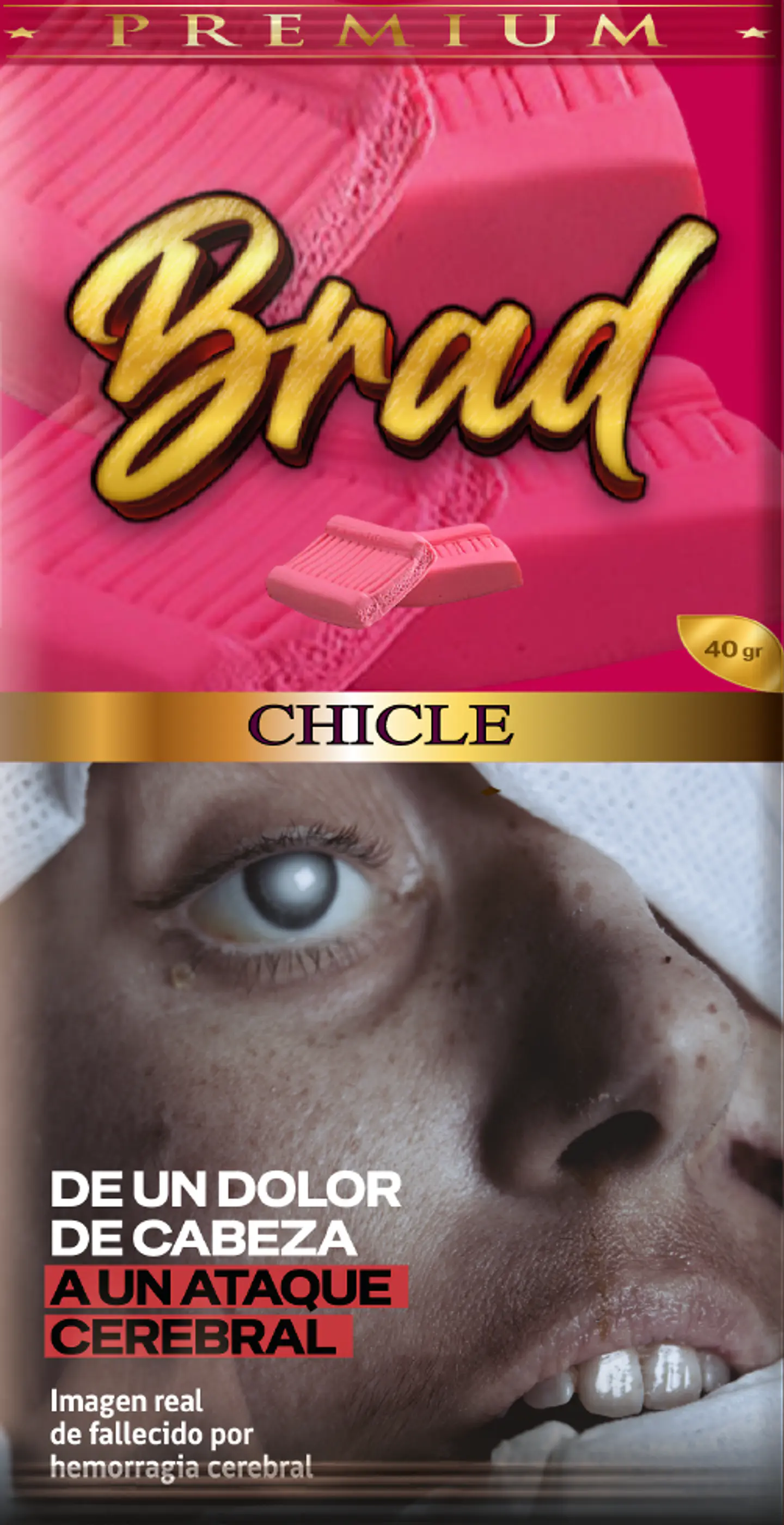 Tabaco BRAD 40g Sabores 8