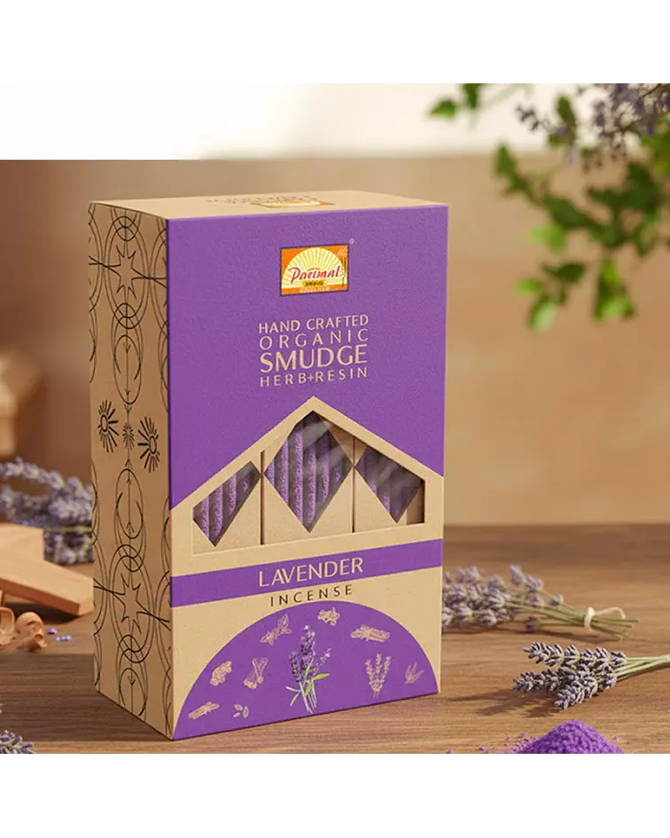 Incienso Sahumerio Lavanda Parimal ( precio unitario)