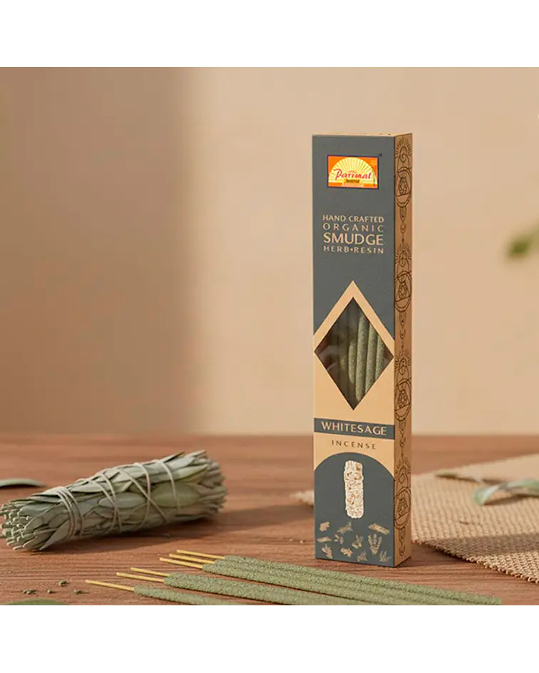 Incienso Sahumerio Salvia Blanca Parimal ($575 x mayor cu)