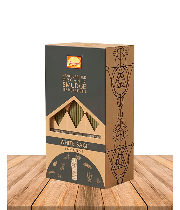 Incienso Sahumerio Salvia Blanca Parimal ($575 x mayor cu)