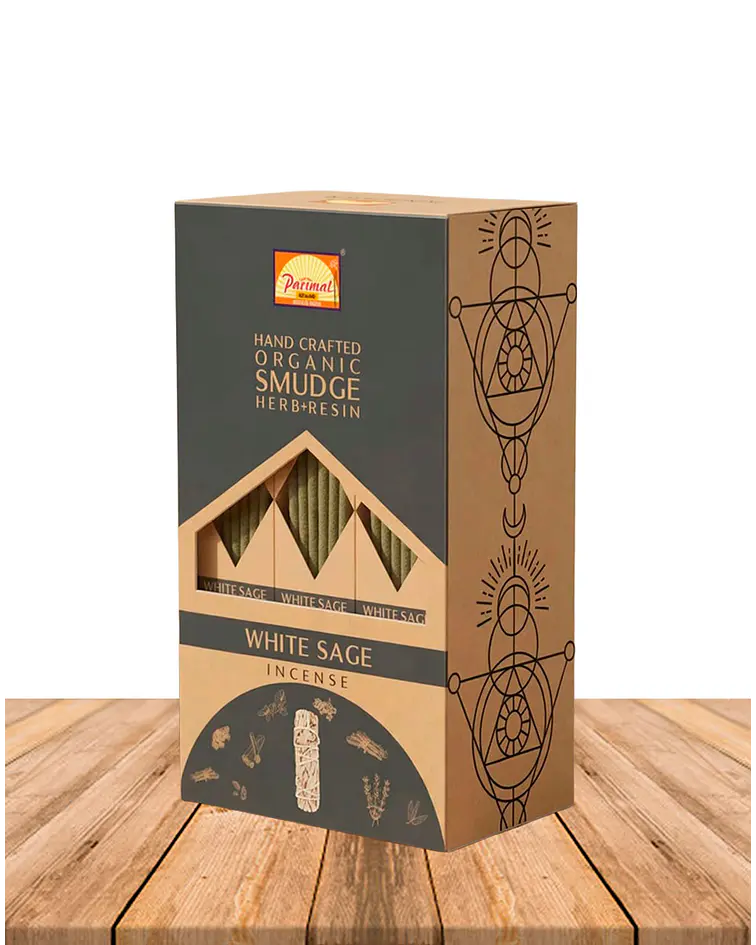 Incienso Sahumerio Salvia Blanca Parimal ($575 x mayor cu)