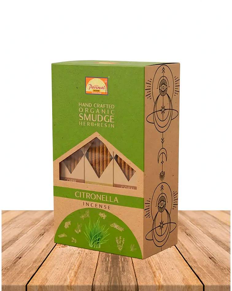 Incienso Sahumerio Citronela Parimal ($575 x mayor cu)