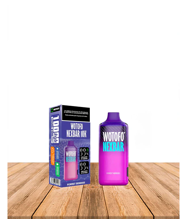 Vaper Desechable Nexbar  10000 puff Forest Berries