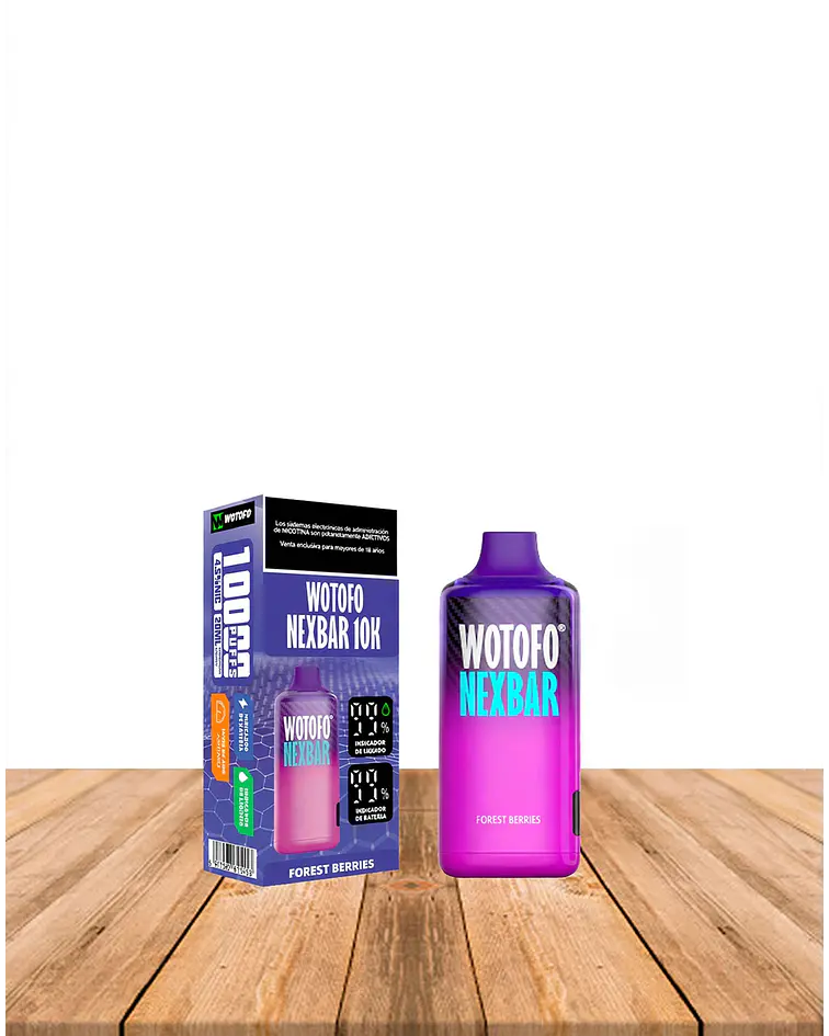 Vaper Desechable Nexbar  10000 puff Forest Berries