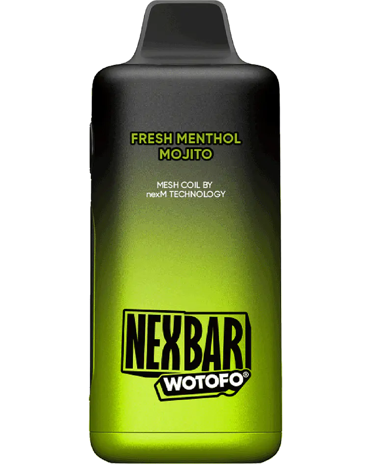 Vaper Desechable Nexbar  25000 puff Fresh Menthol Mojito