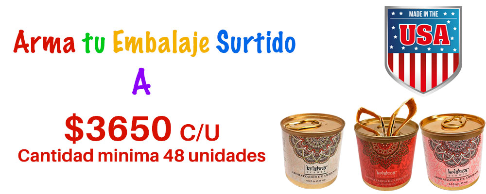 Aromatizador en Lata Krishna 135 ML