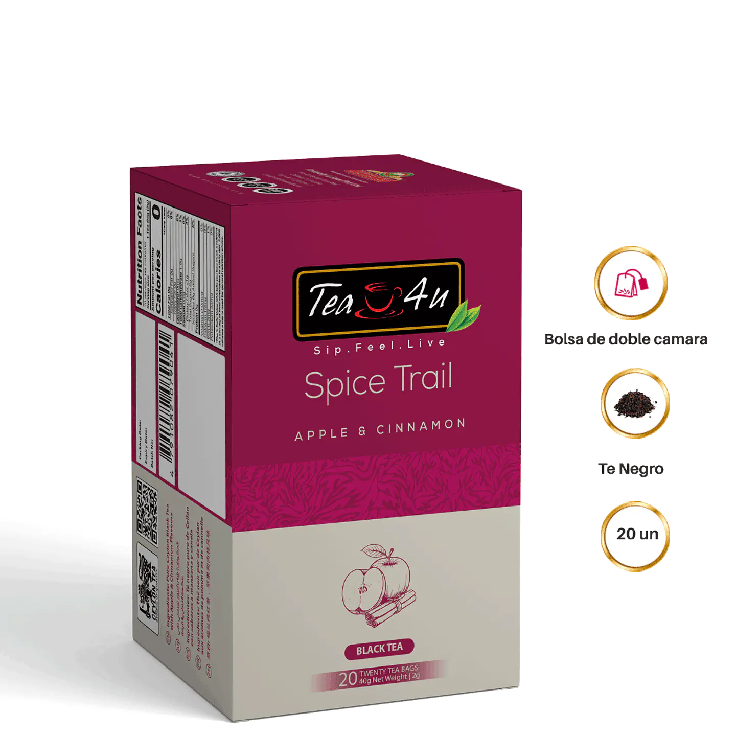 Té Negro Manzana Canela 2