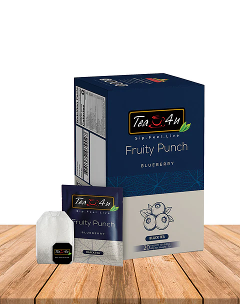 Té Frutal Negro Arándano en bolsitas