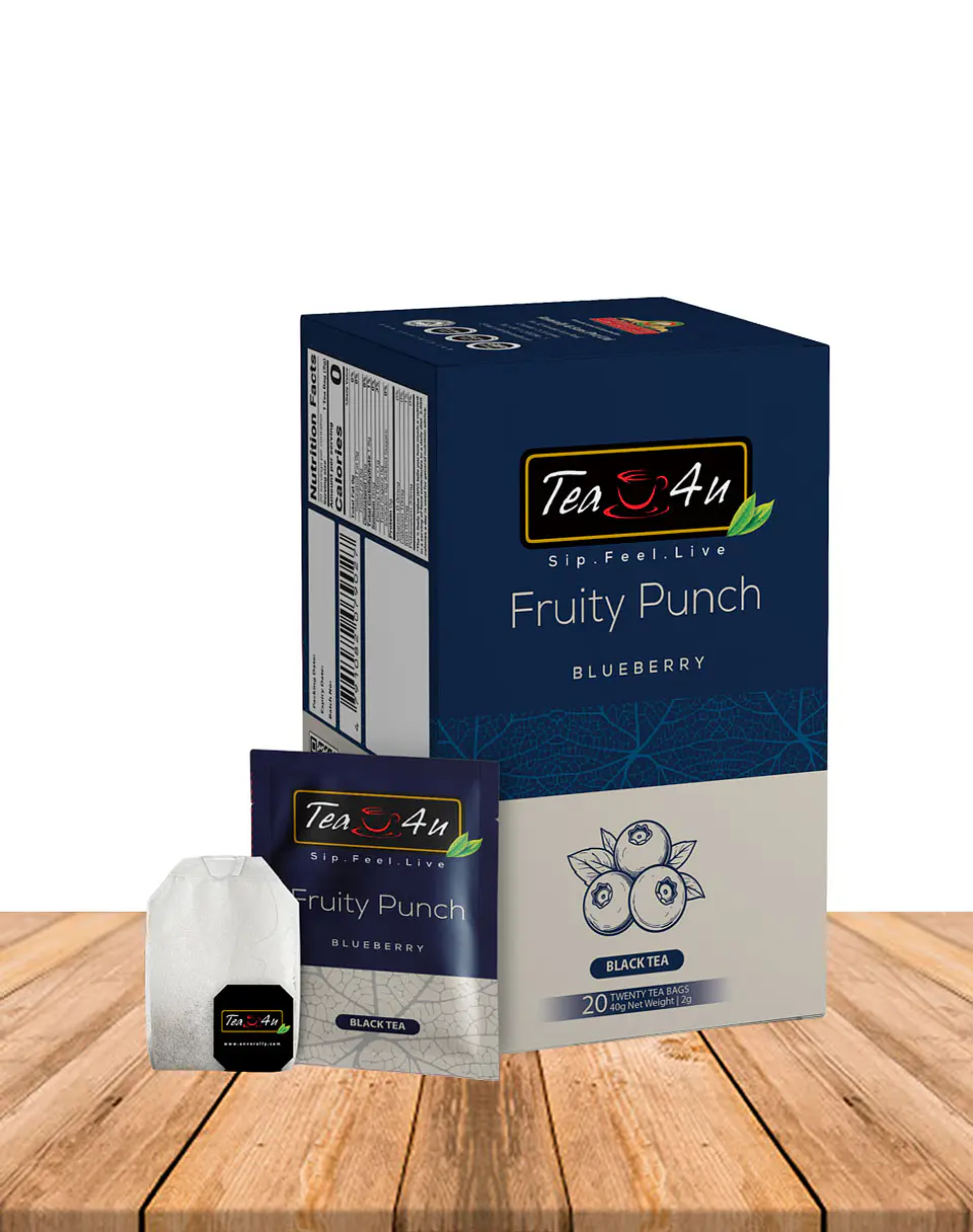 Té Frutal Negro Arándano en bolsitas 1