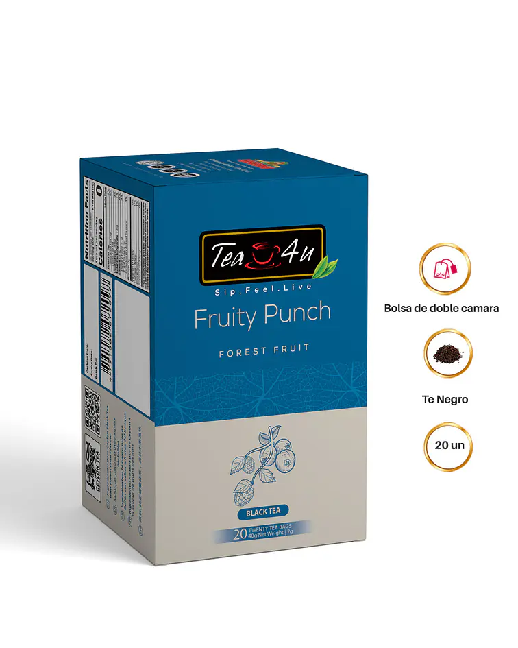 Té  Negro Frutos de Bosque