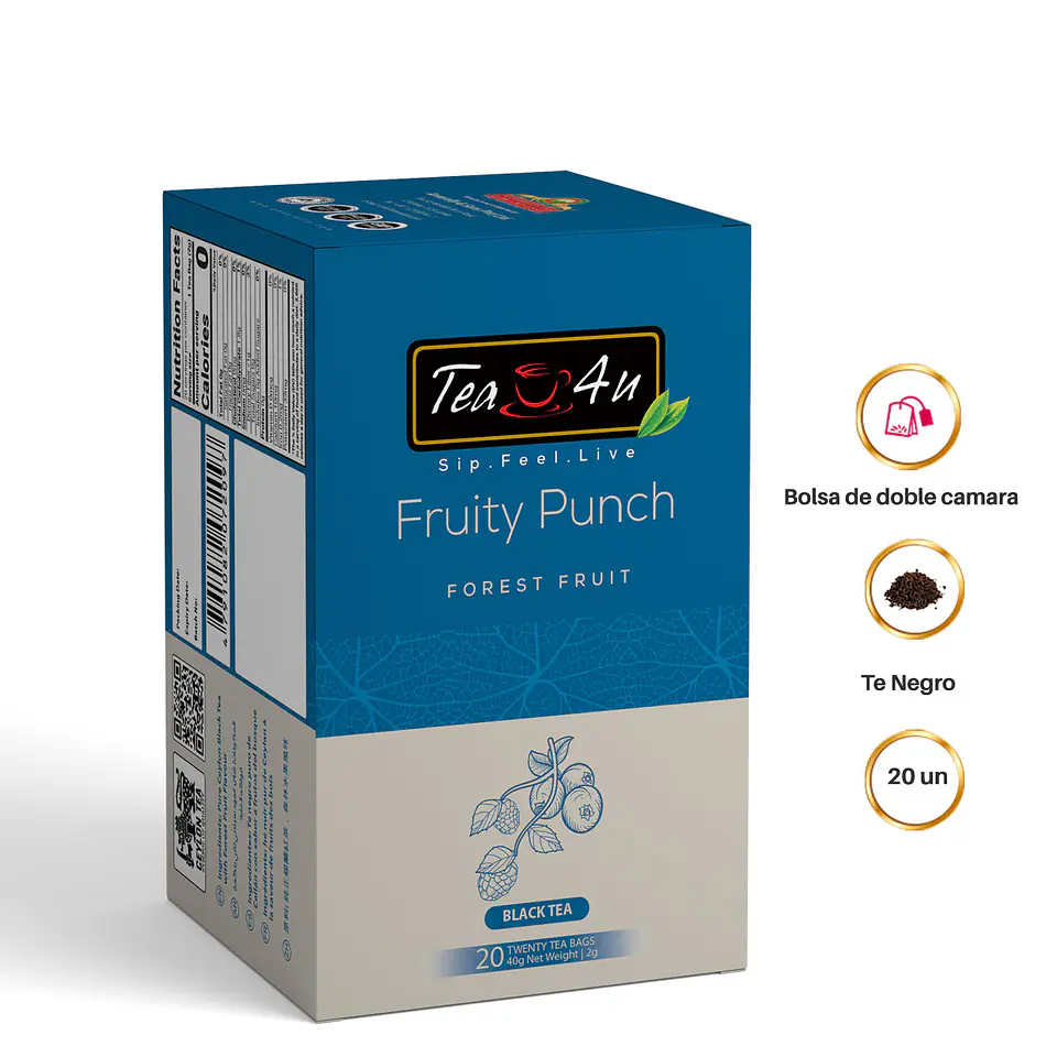 Té  Negro Frutos de Bosque 2