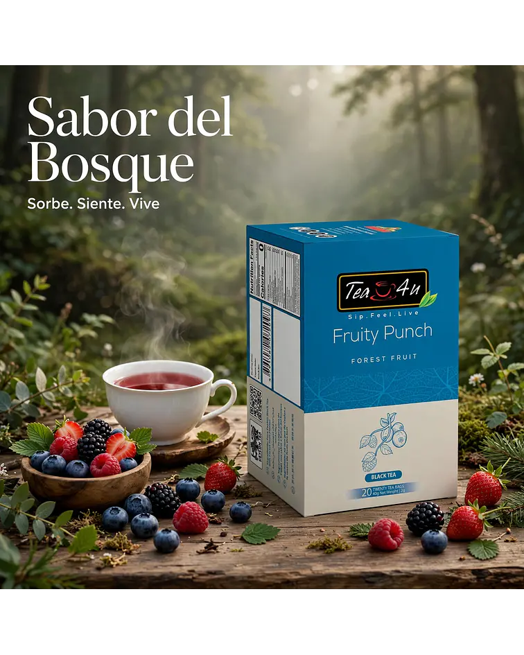 Té  Negro Frutos de Bosque