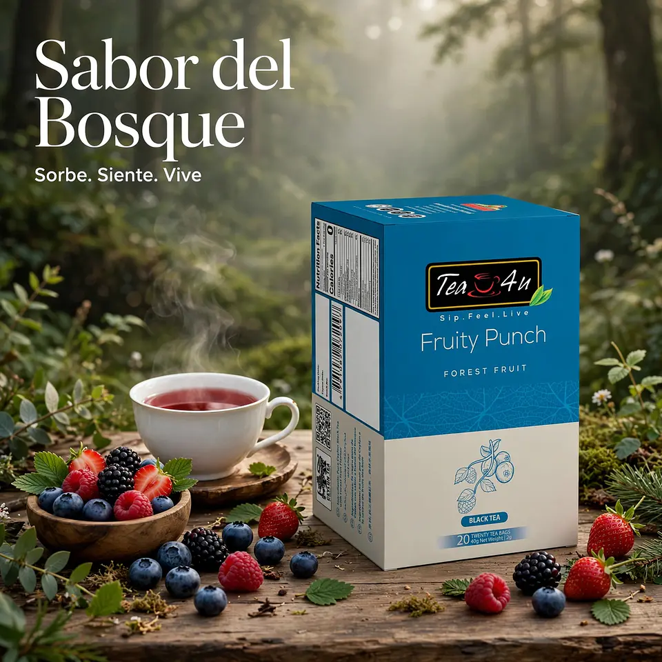 Té  Negro Frutos de Bosque 3