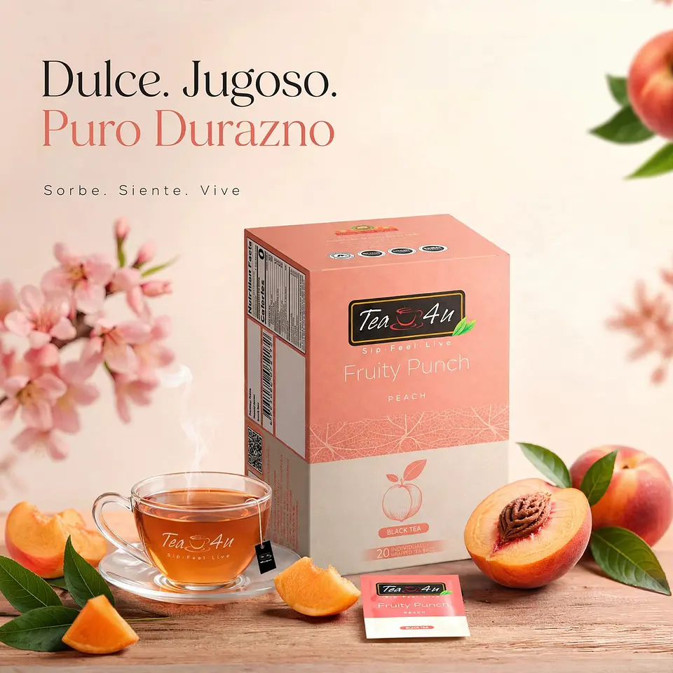 Té  Negro Durazno 3