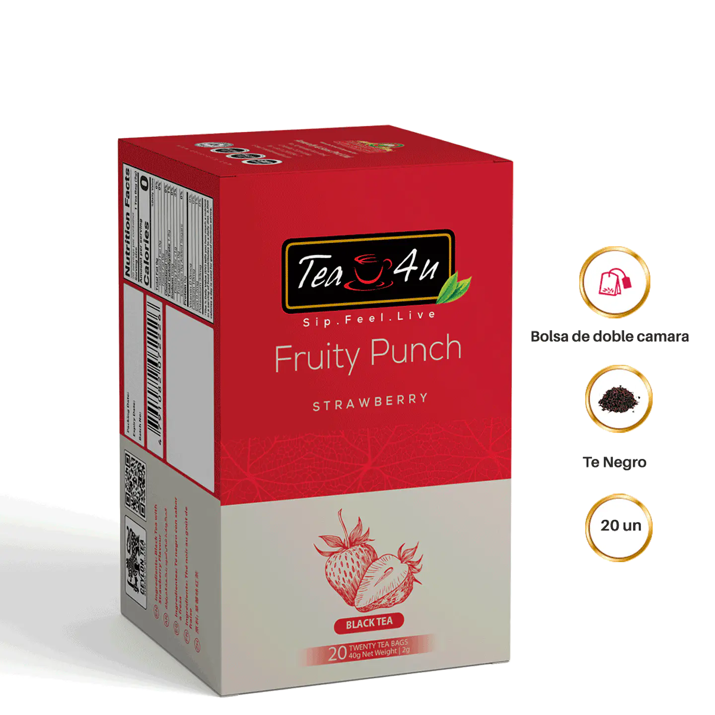 Té  Negro Frutilla 2