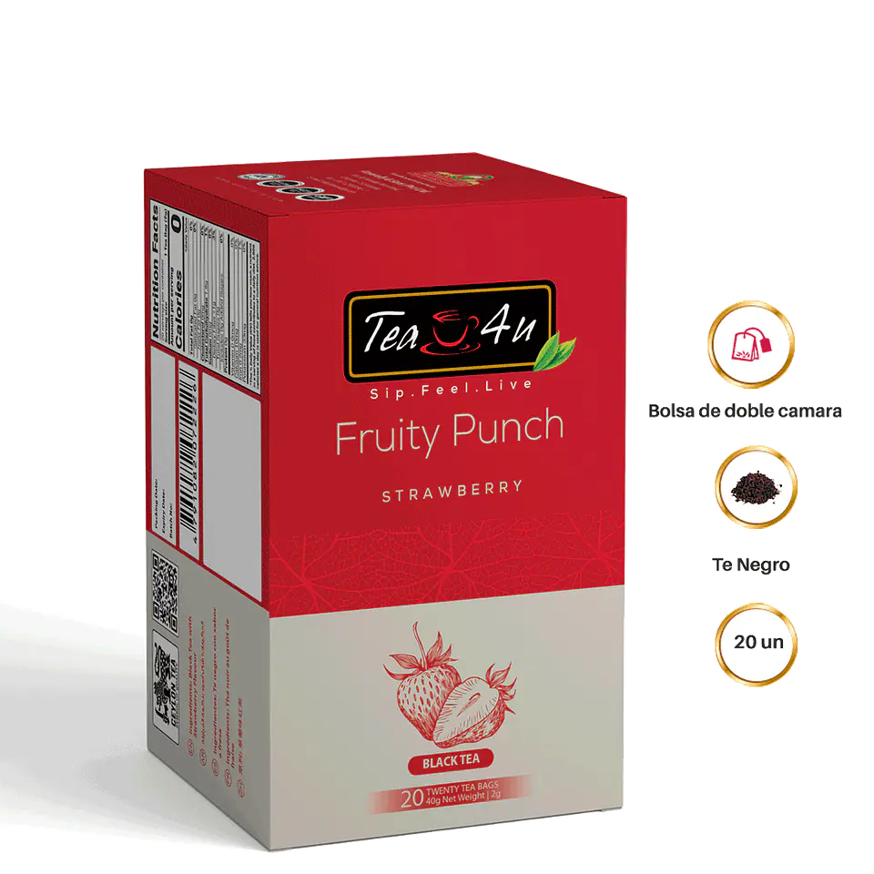 Té  Negro Frutilla 2