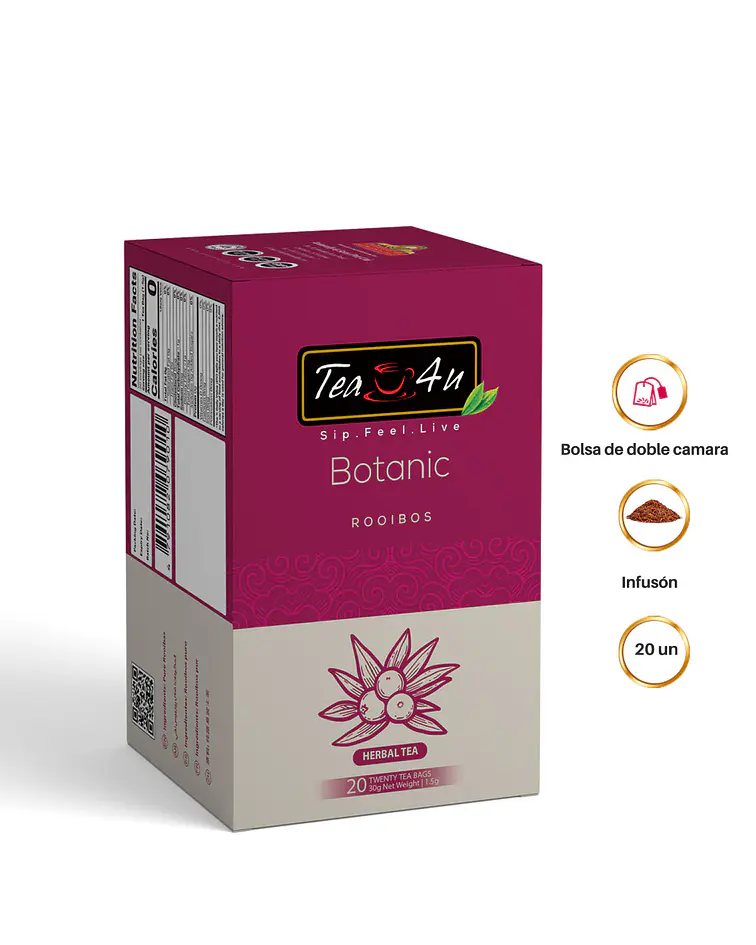 Tea4u Infusión Herbal  Rooibos