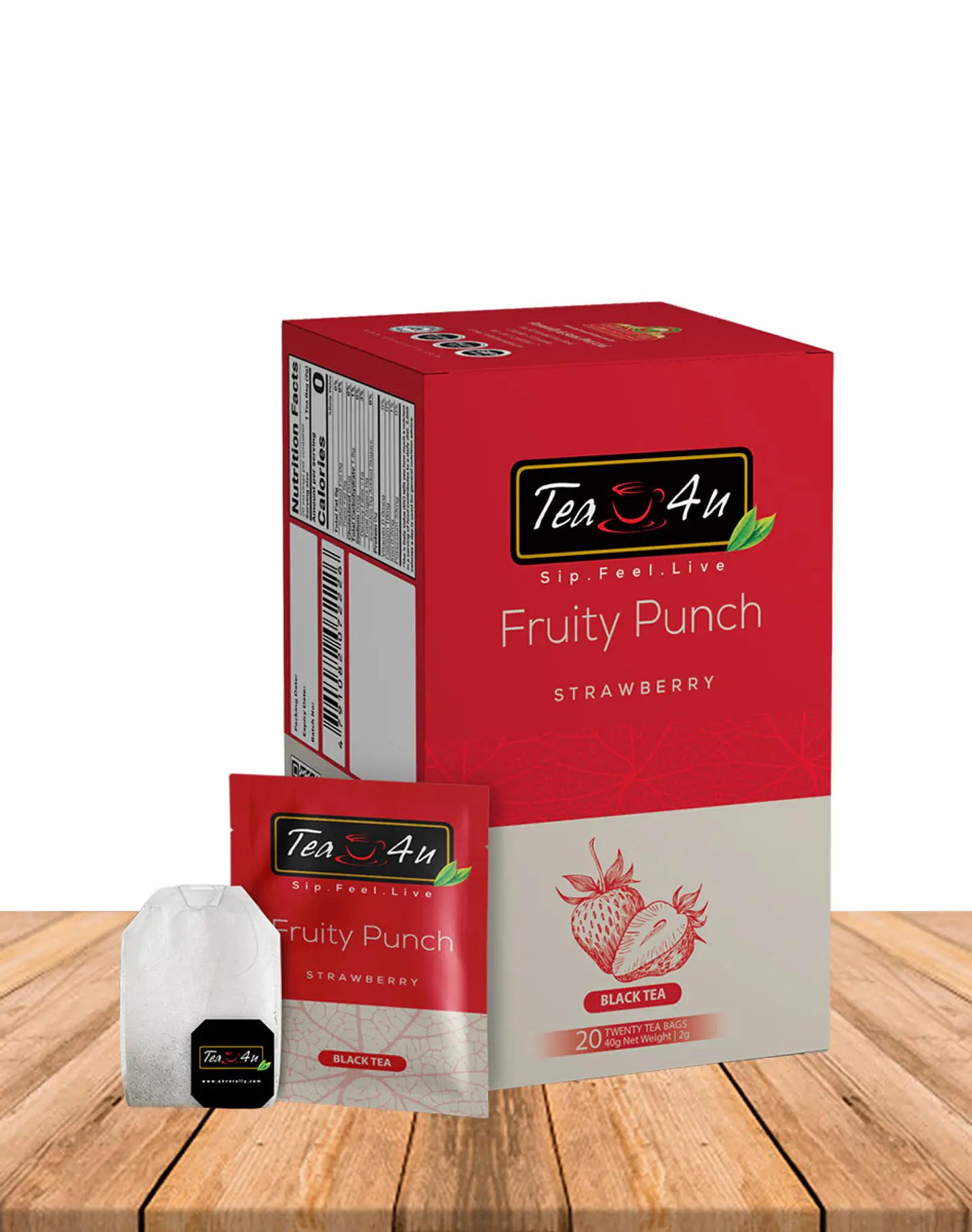 Té  Negro Frutilla 1