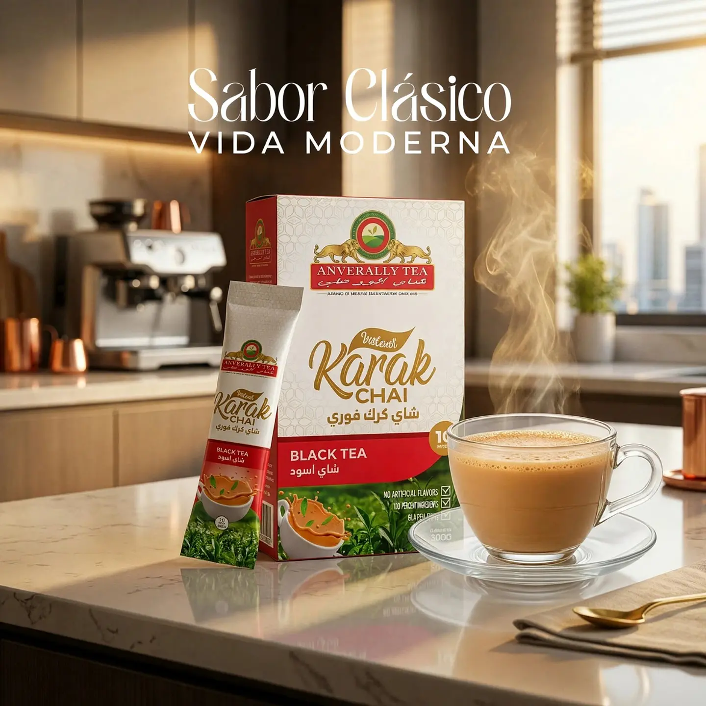 Té Chai Latte Karak Instantáneo 2