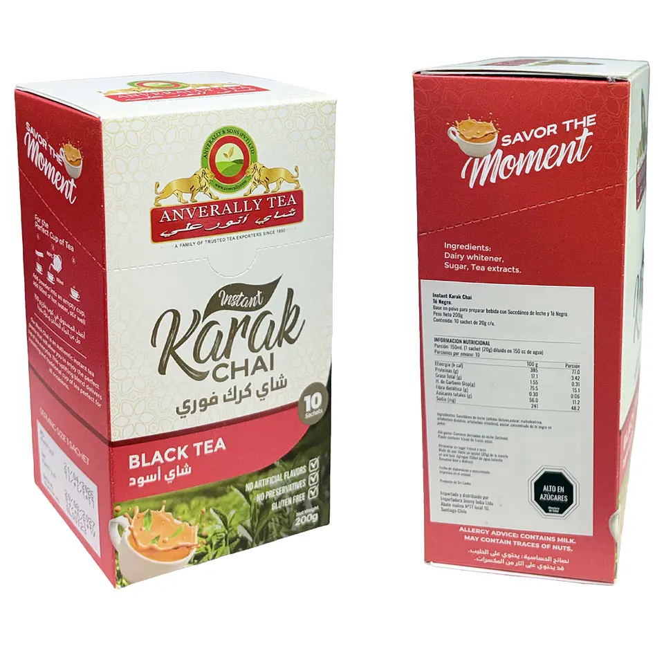 Té Chai Latte Karak Instantáneo 4