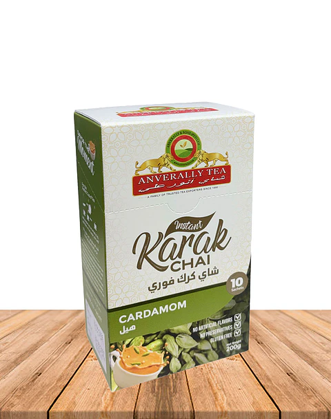 Té Chai Latte Cardamomo Karak Instantáneo