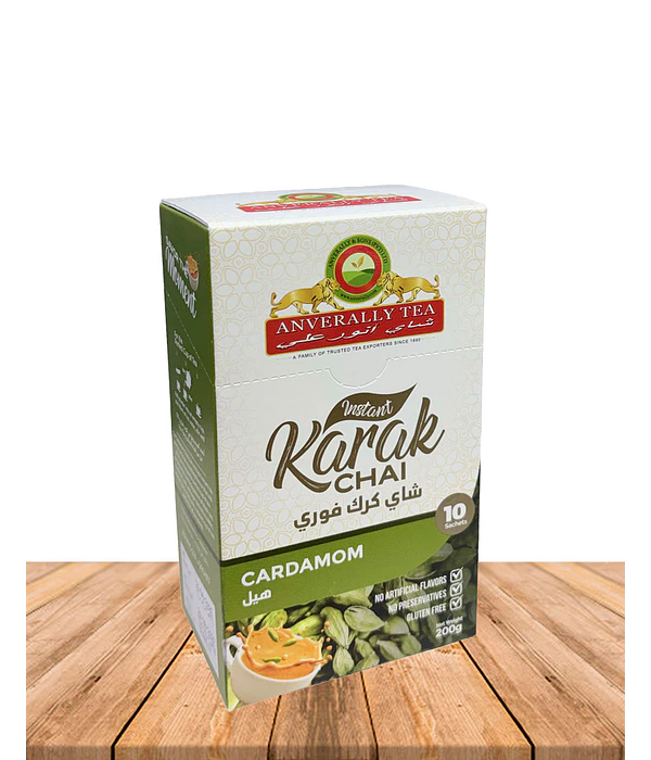 Té Chai Latte Cardamomo Karak Instantáneo