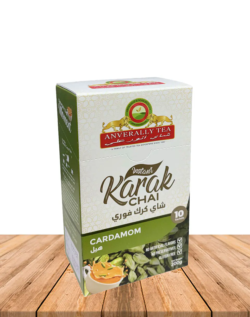 Té Chai Latte Cardamomo Karak Instantáneo 1