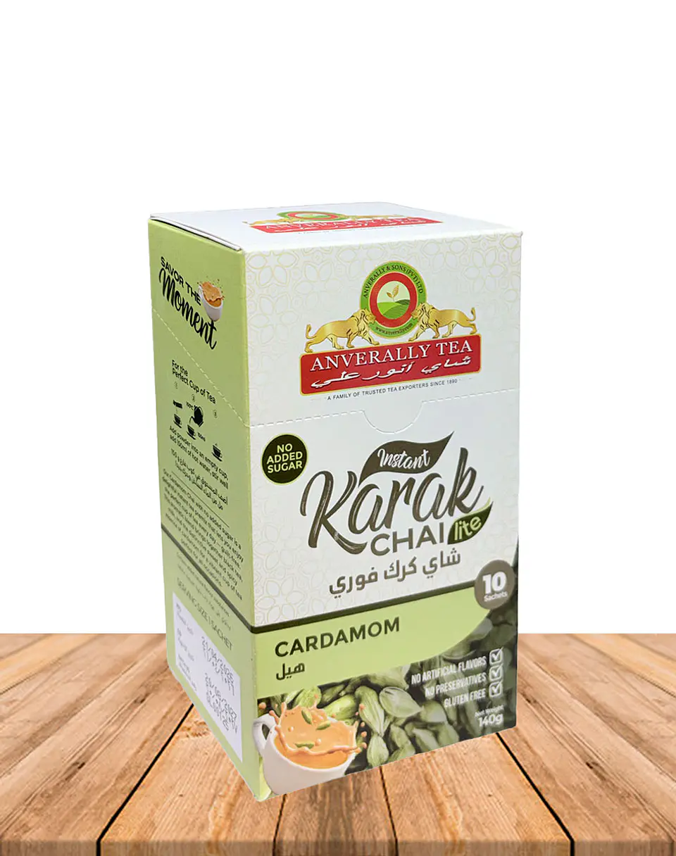 Té Chai Latte Cardamomo lite Karak Instantáneo 1