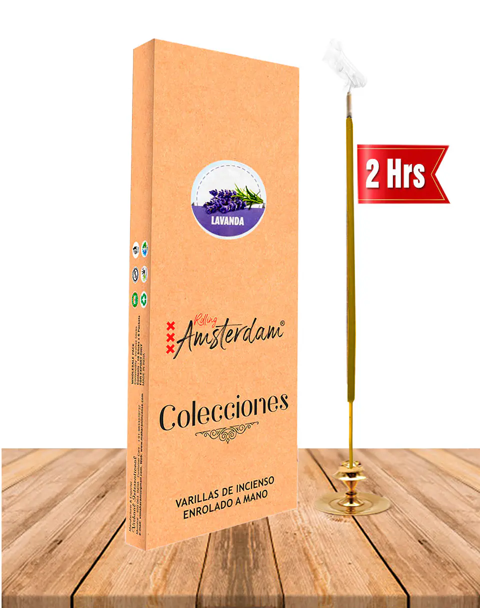 Incienso  Rolling Amsterdam 41 Cm Lavanda 1