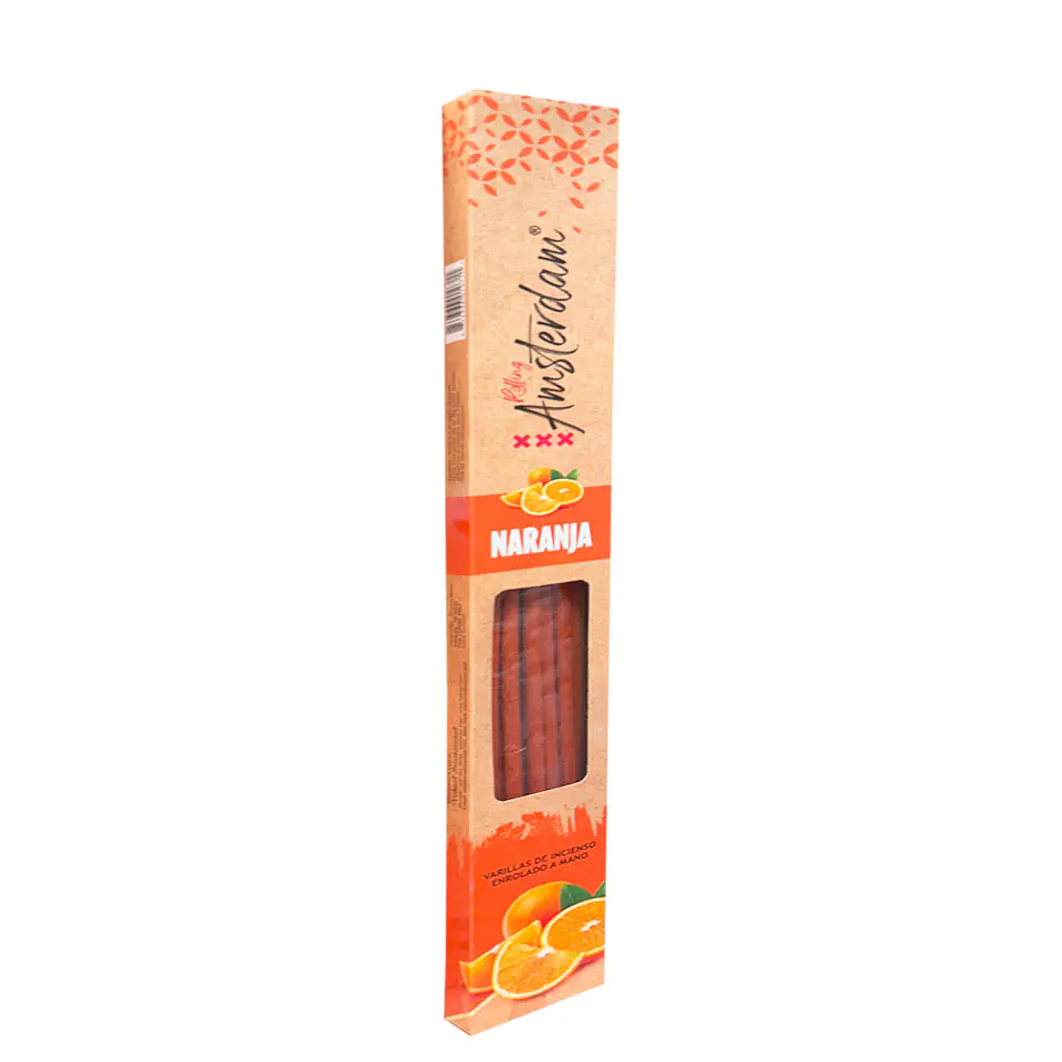 Incienso Jardin Rolling Amsterdam  41 Cm Naranja 2