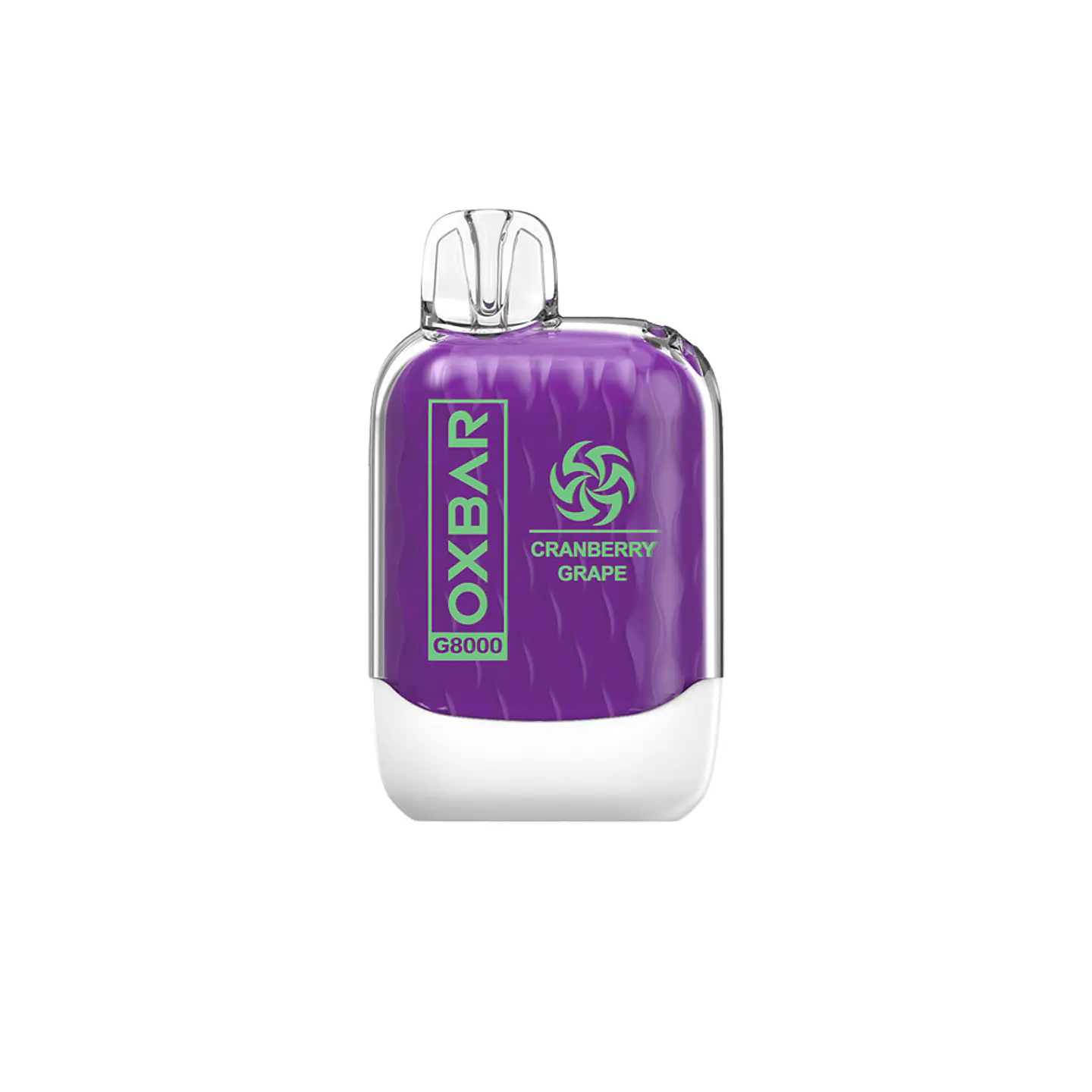 Vaper  Sin Nicotina Oxbar  8000 puff Cranberry grape 2
