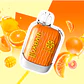 Vaper Desechable sin nicotina Oxbar  8000 puff Sunset Tutti Frutti - Miniatura 3