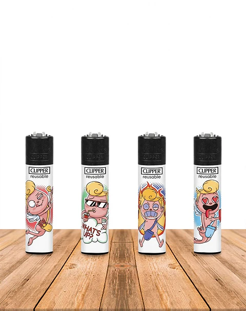 Encendedor Clipper FUNNY CUPID