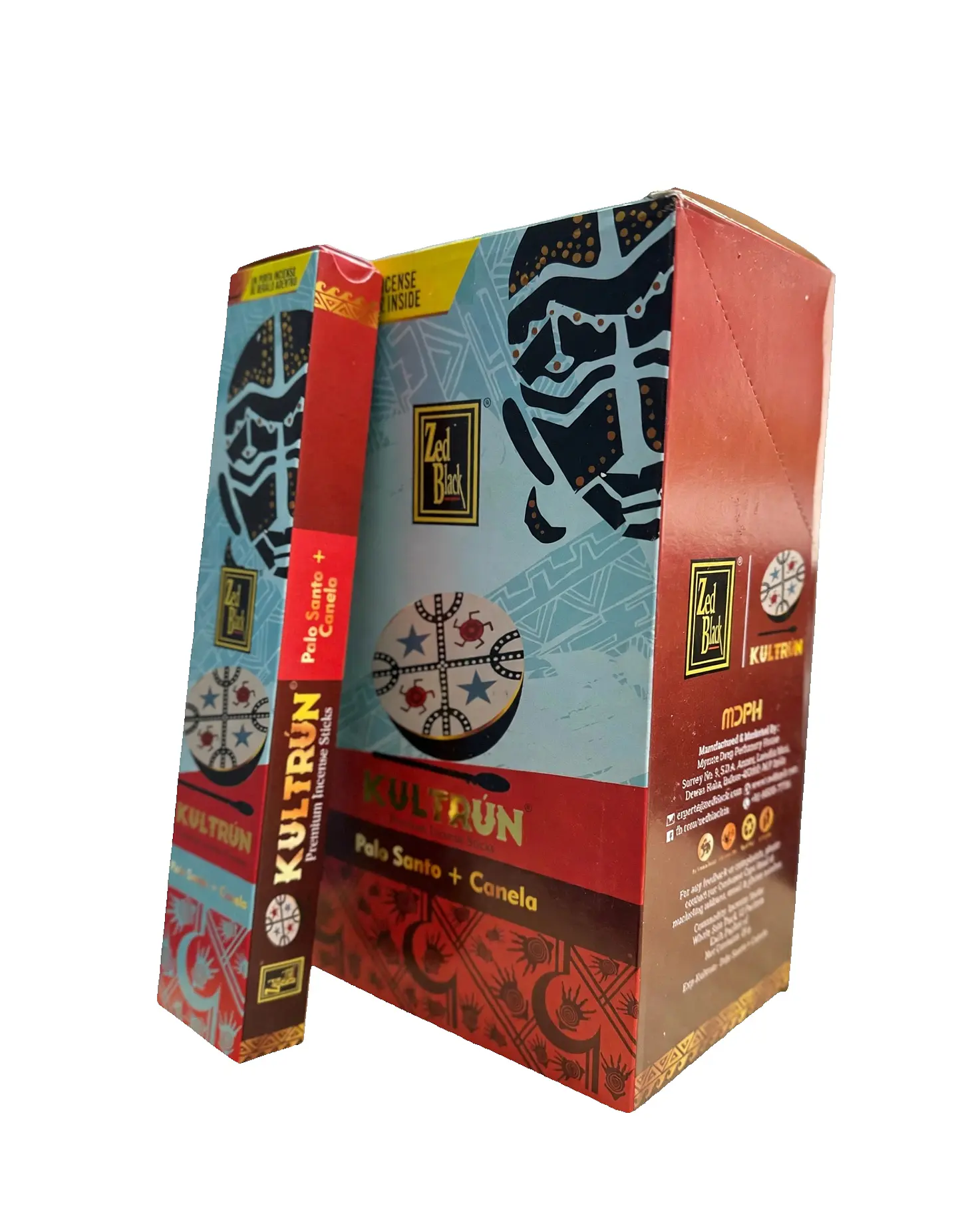 Incienso Zed Black Kultrún Palo Santo Canela 2