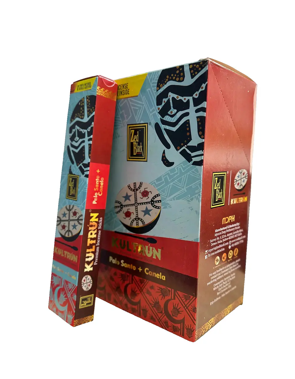 Incienso Zed Black Kultrún Palo Santo Canela 2