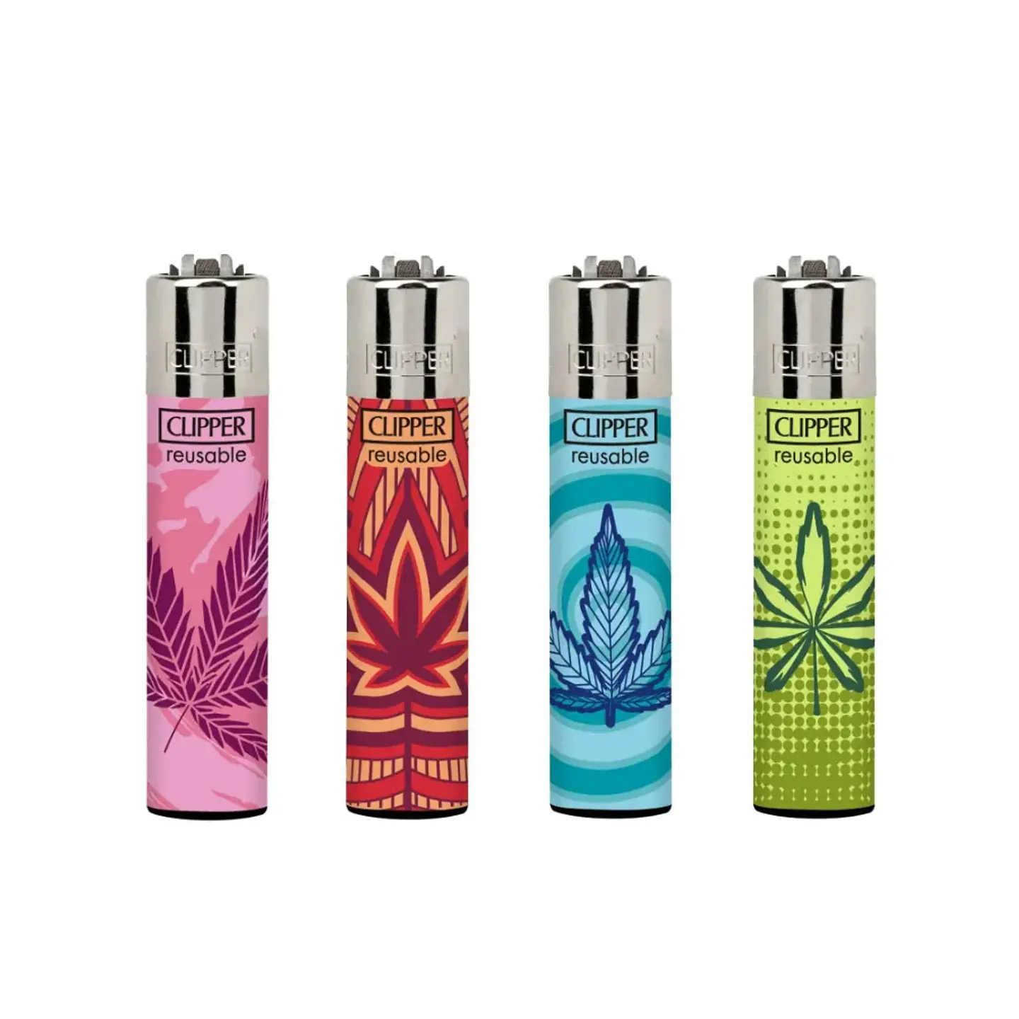 Encendedor Clipper Diseño  Power Leaves 2 2
