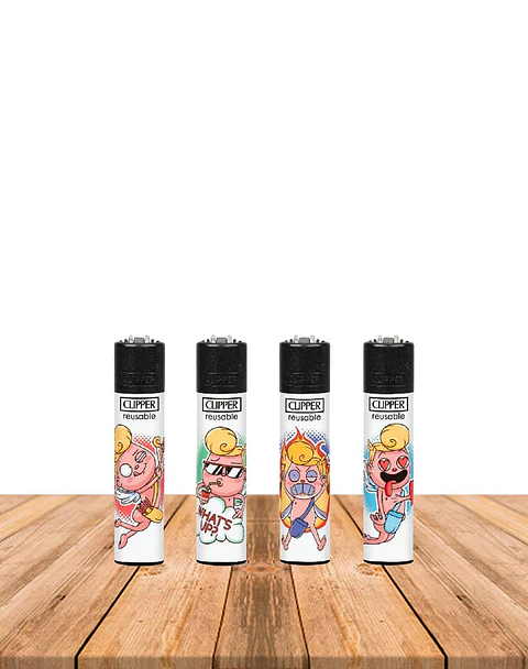 Encendedor Clipper  Diseño FUNNY CUPID