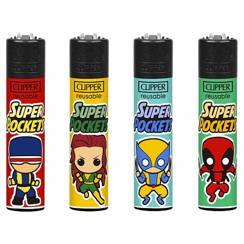 Encendedor Clipper Diseño Super Pockets 2 2