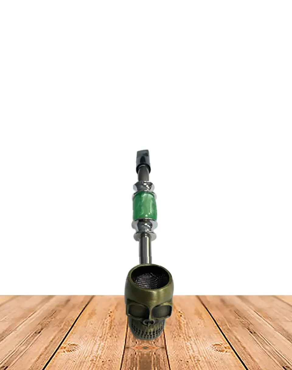 Pipa Metalica Craneo JI26-38 1