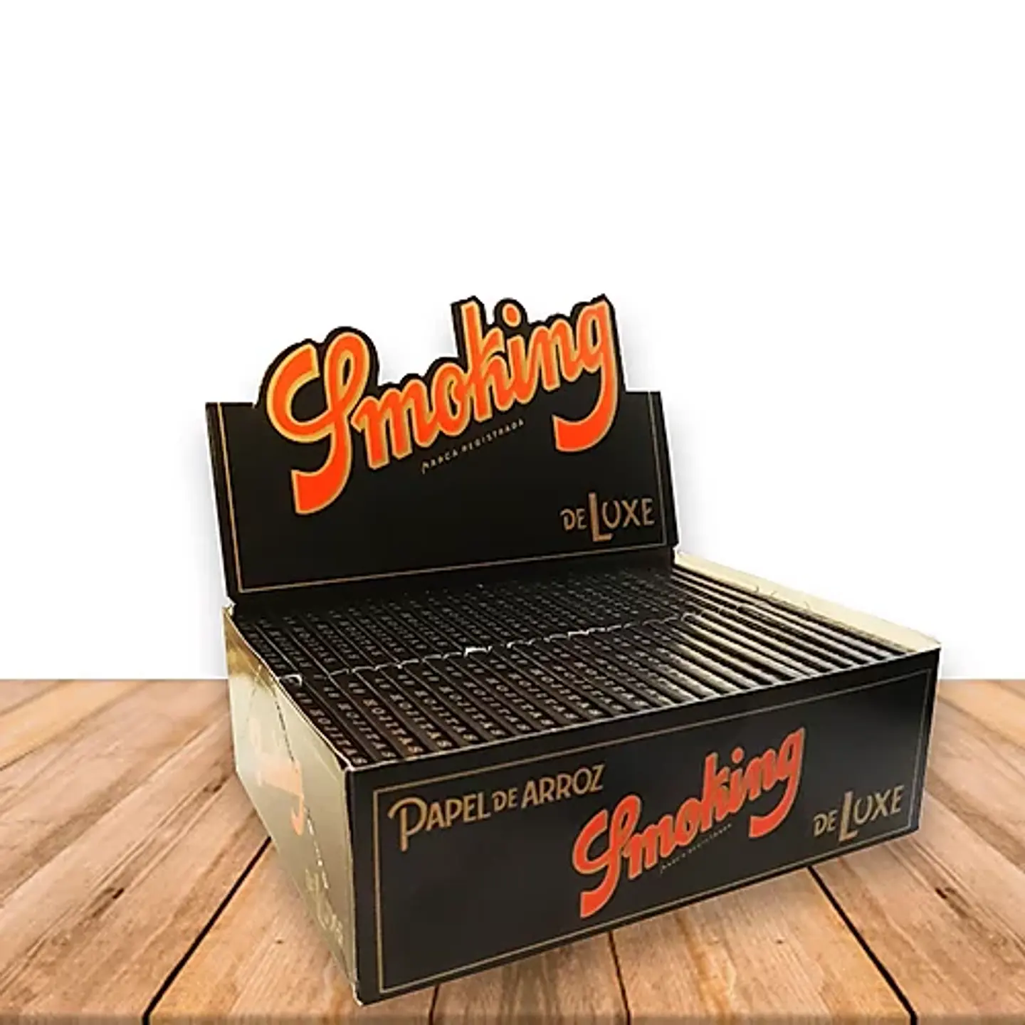 Smoking Deluxe Negro 1 1/4 2