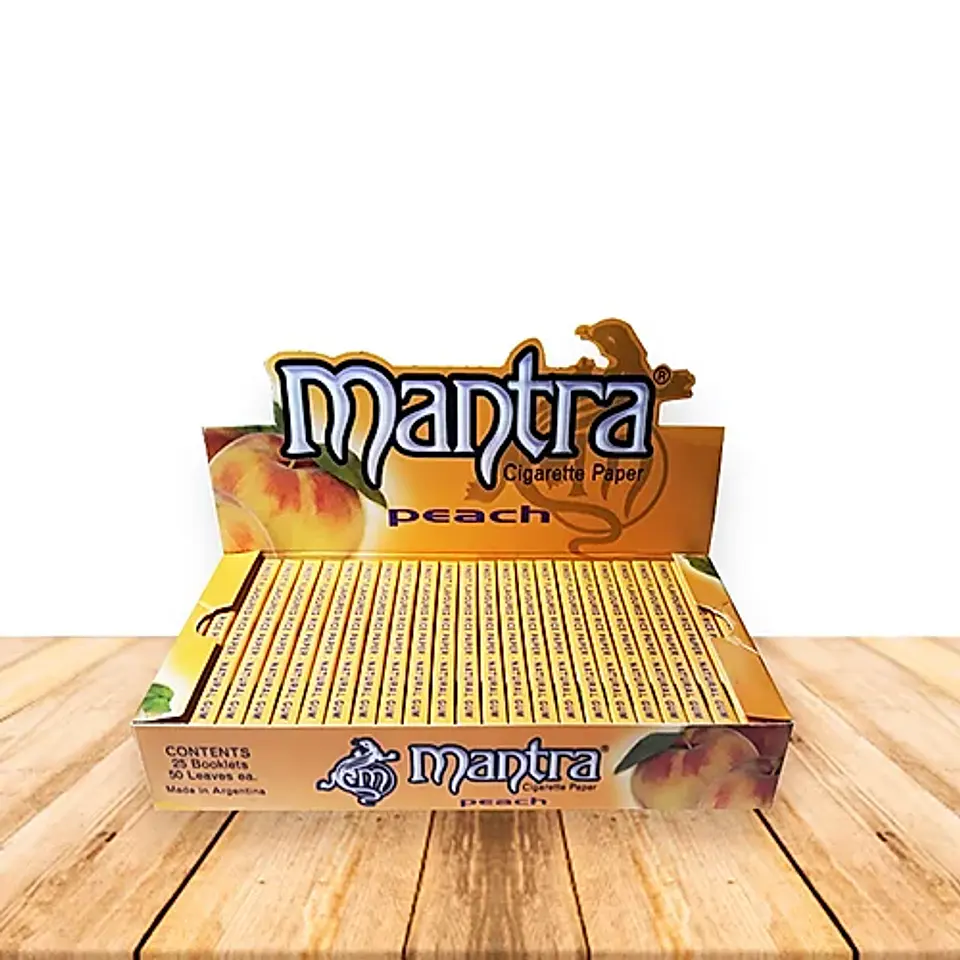Papelillo Mantra Sabor Durazno  2