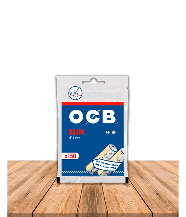 Filtro OCB Slim Engomado Pack de 10