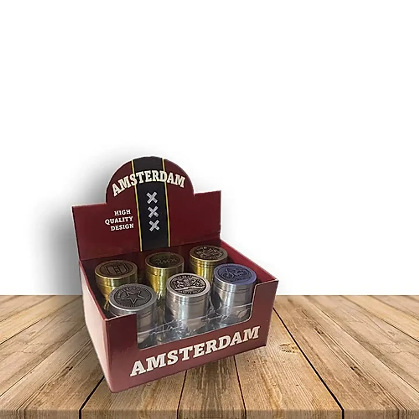 Moledor Amsterdam 3 Piezas JL-249J 2