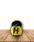 Moledor Metálico Edición Bob Marley 4 Piezas 
