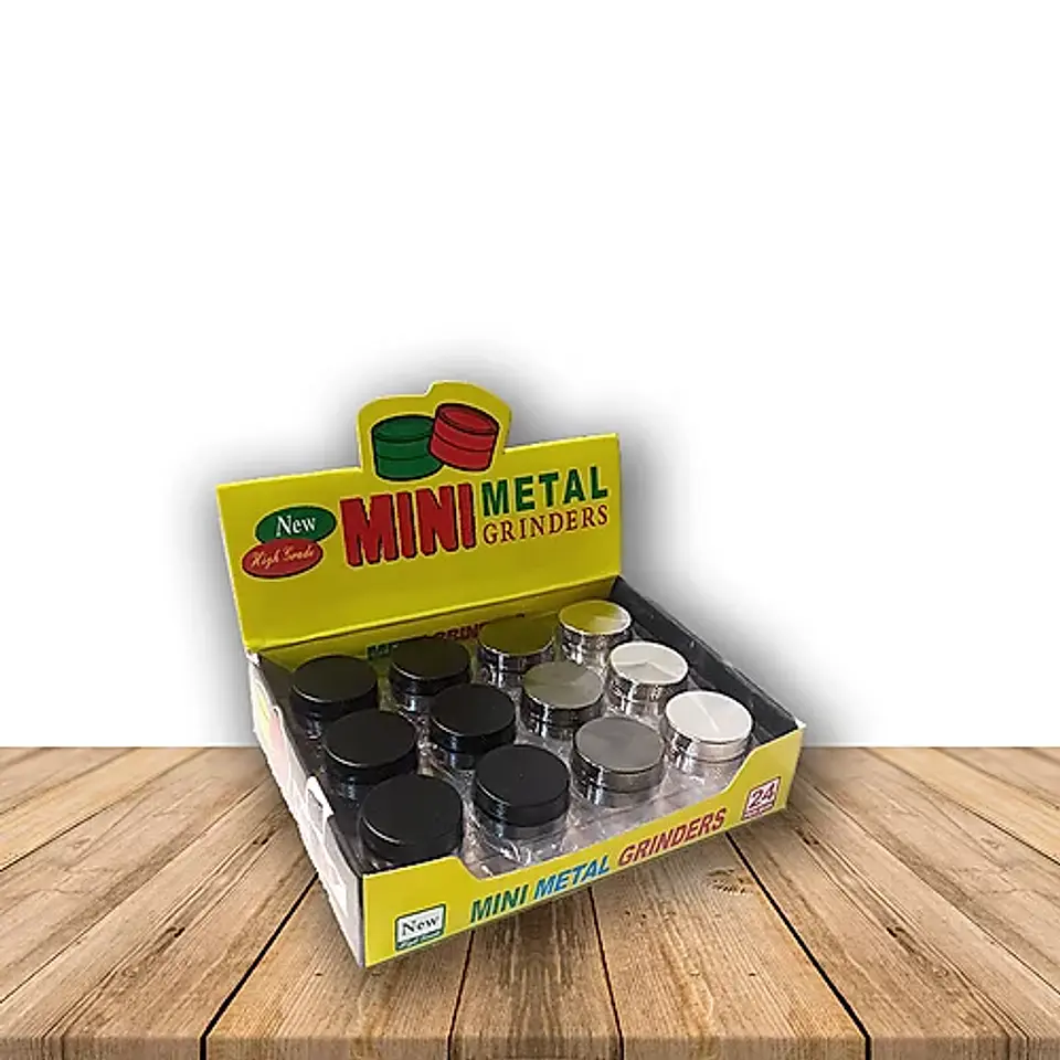 Moledor Metálico Mini 2 Piezas  2