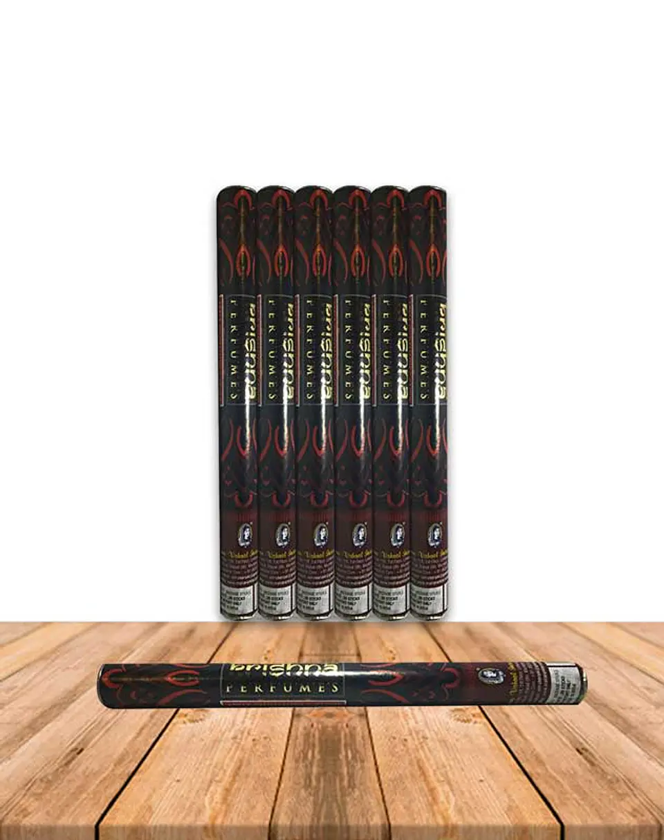 Incienso Krishna Tubo Manzana Canela & Clavo  1