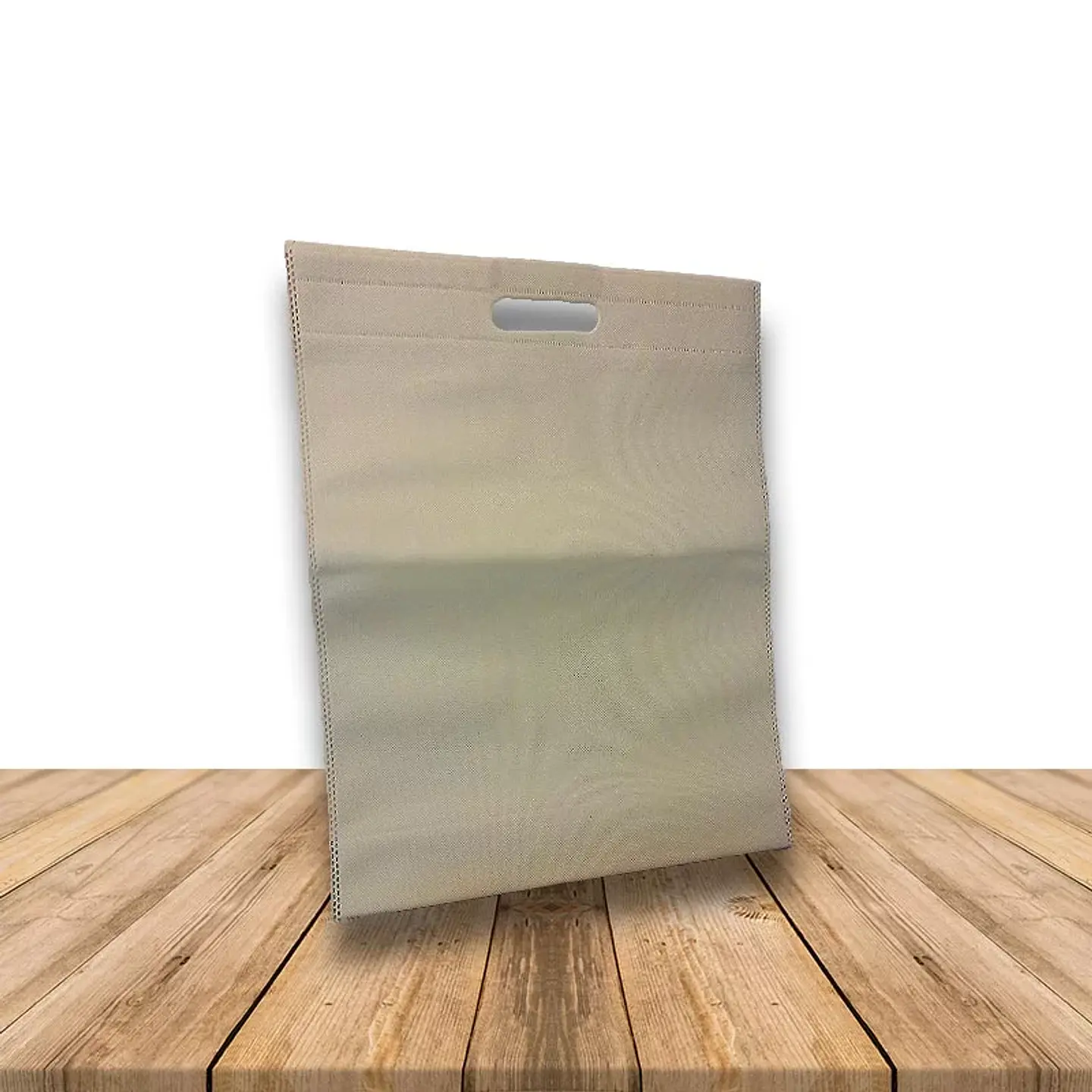 Bolsa Ecológica Mango Con Fuelle Abajo 36 x 42 Cm. Precio x Docena 1